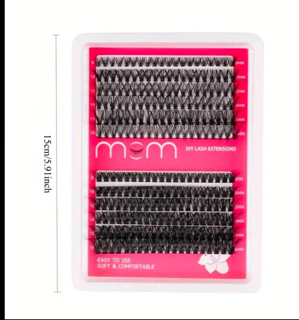 DIY Individual Wispy Cluster Lashes (Tray Only) – Mixed Lengths