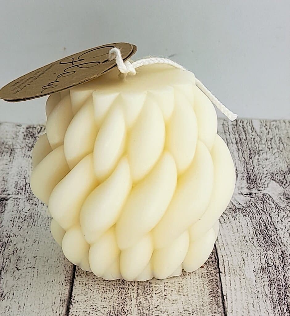 Oster Candle 6*7 Cm - White - H-0633