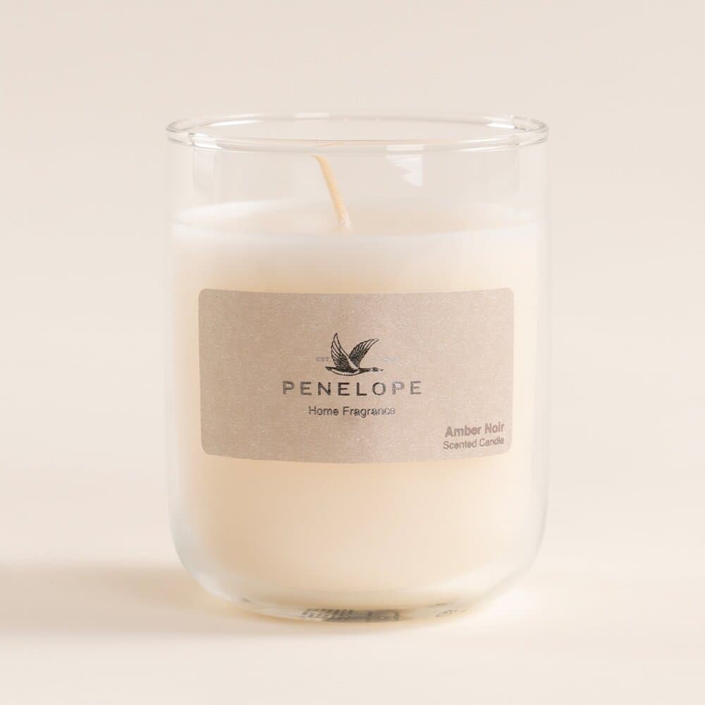Penelope Amber Noir Candle 190 Gr