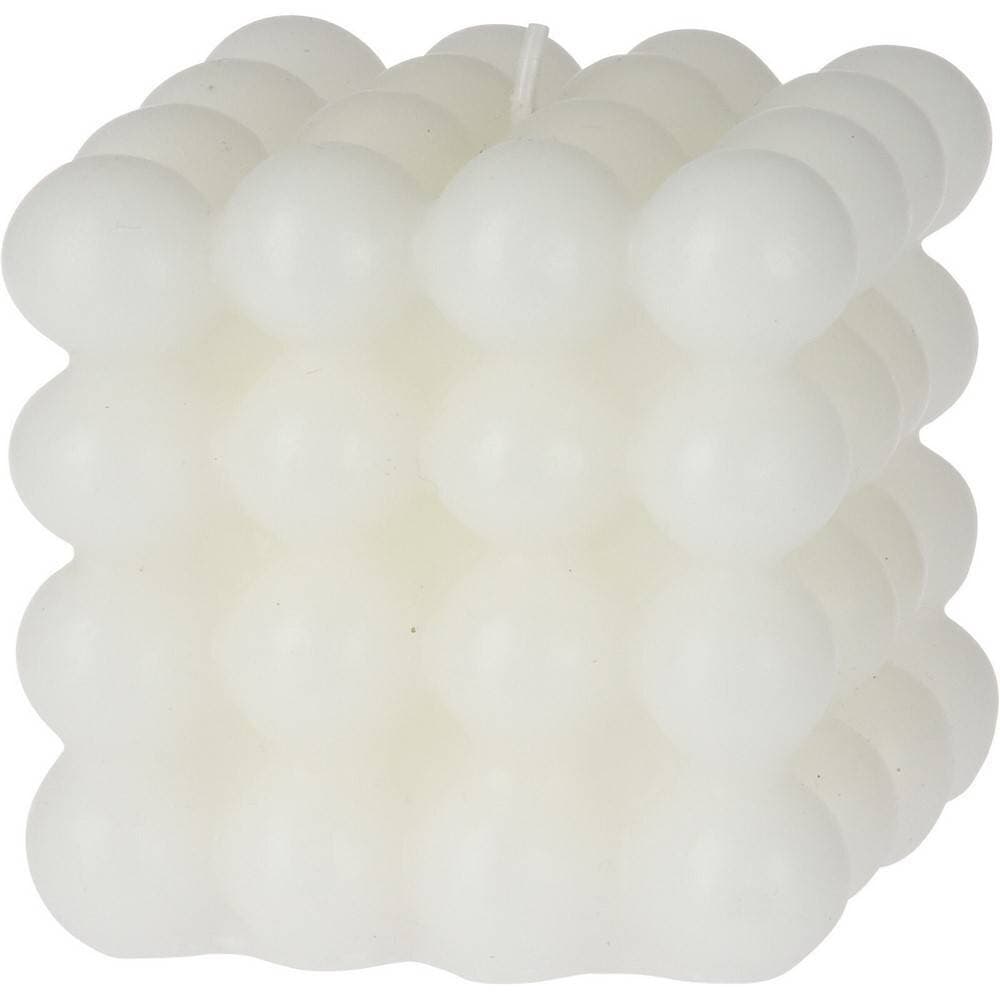 Koopman Candle Square Off White