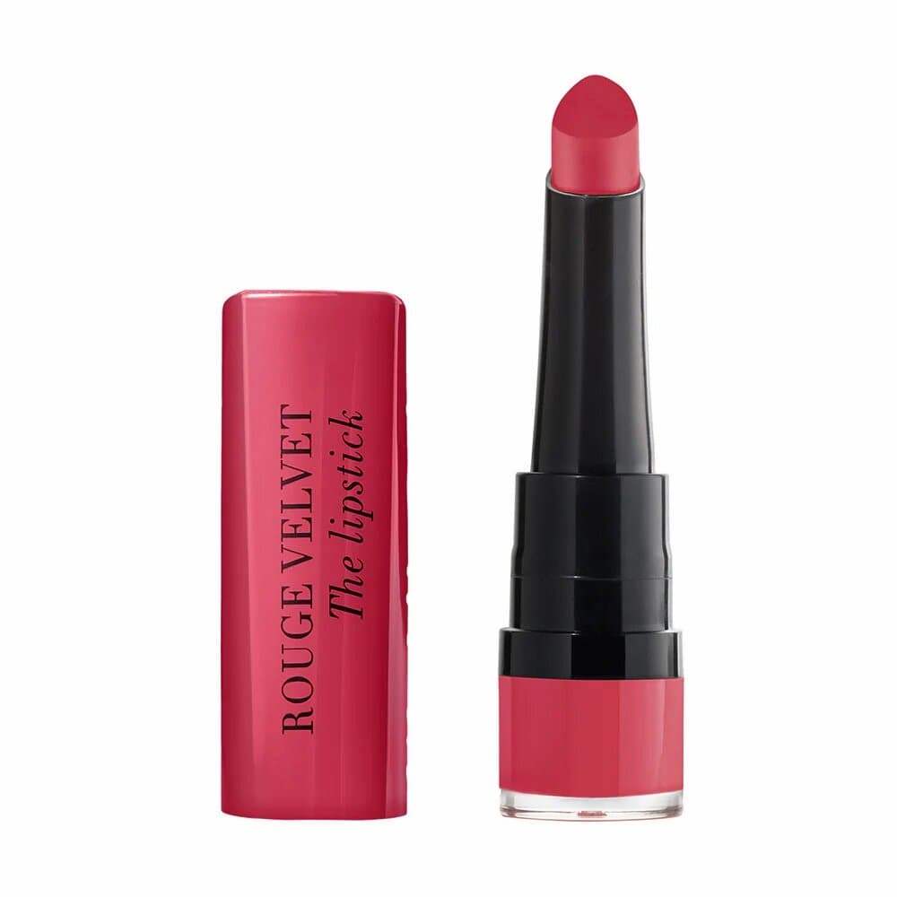BOURJOIS ROUGE À LÈVRES ROUGE VELVET THE LIPSTICK 04 HIP HIP PINK 2