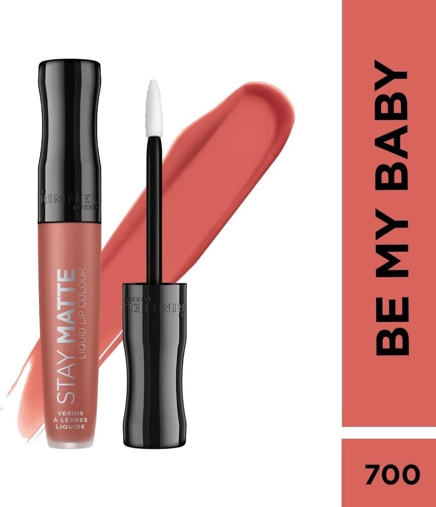 Rimmel Stay Matte Liquid Lip Colour – 700 Be My Baby