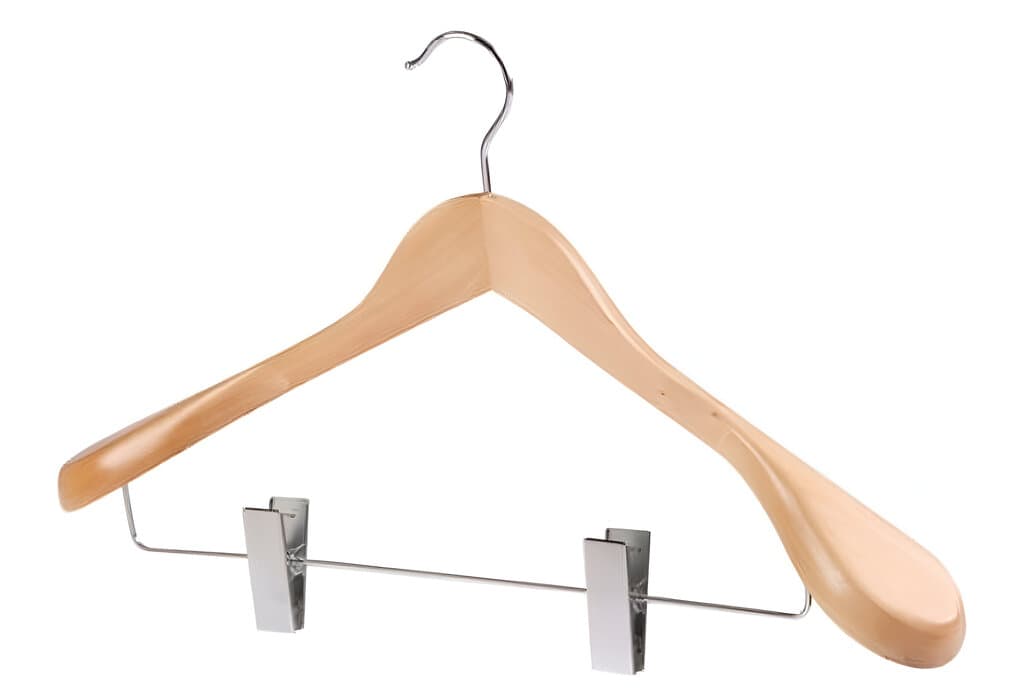 Oster Clothes Hanger Single 450*58*245 Cm - Natural