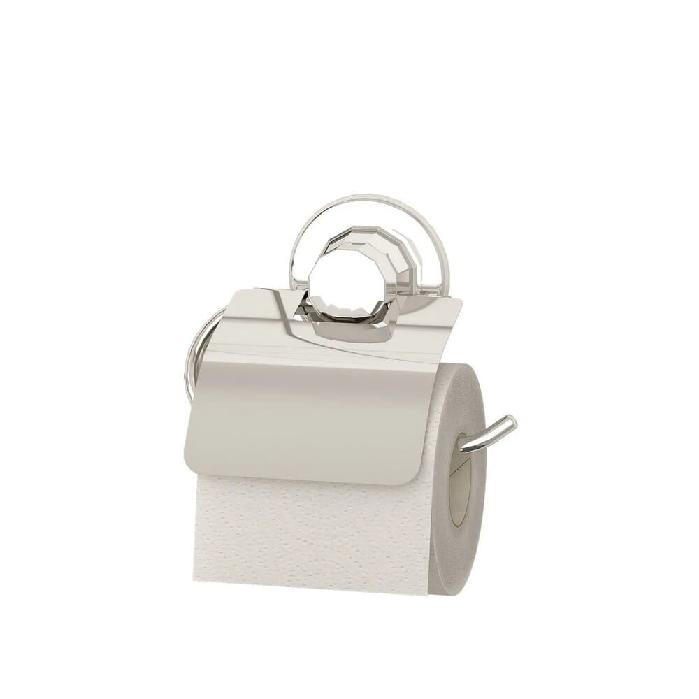 Suntel Toilet Paper Holder With Cover - Chrome - SV422