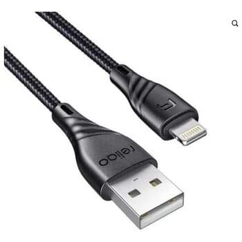 کێبڵی USB-A بۆ لایتنینگ براندی مەکدۆدۆ - RCA-653 (ڕەش)