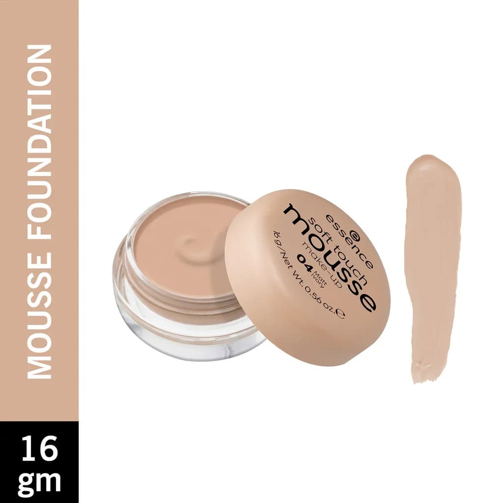 Essence Soft Touch Mousse Makeup (Shade 04 Matte ivory)