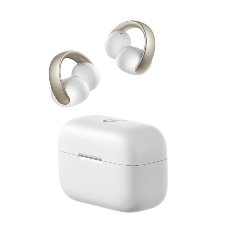 Anker Soundcore AeroClip Open-Ear Earbuds - A3388H21 (White)