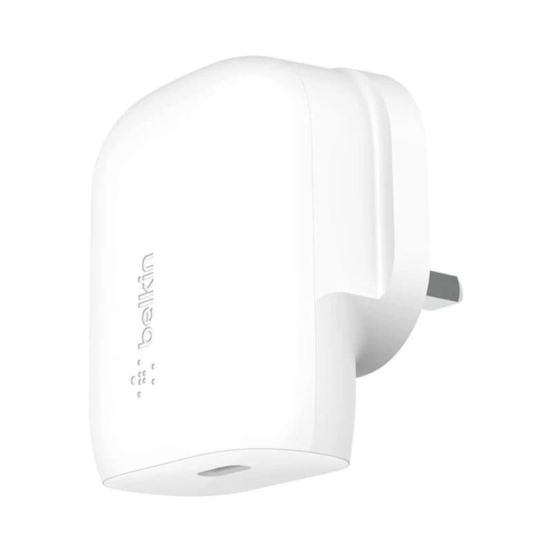 Belkin PD 30W PPS USB-C Wall Charger - WCA005myWH (White)