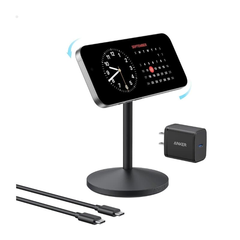 Anker MagGo Wireless Charger Single Stand - A25X1H11 (Black)