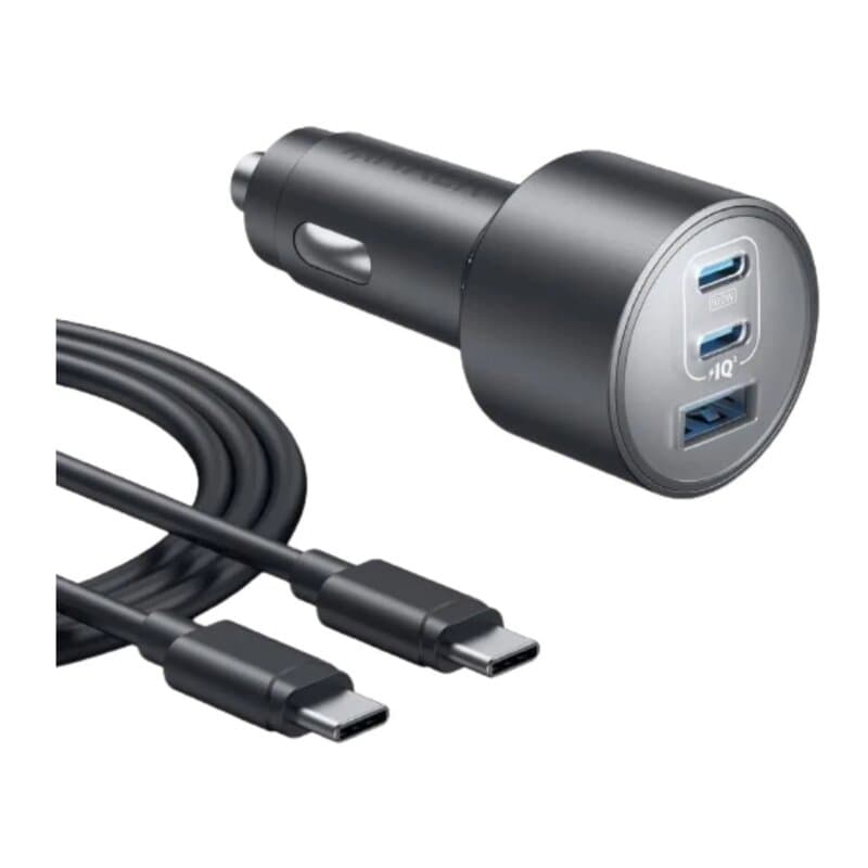 Anker Car Charger - B2737HA1 (Grey) 1