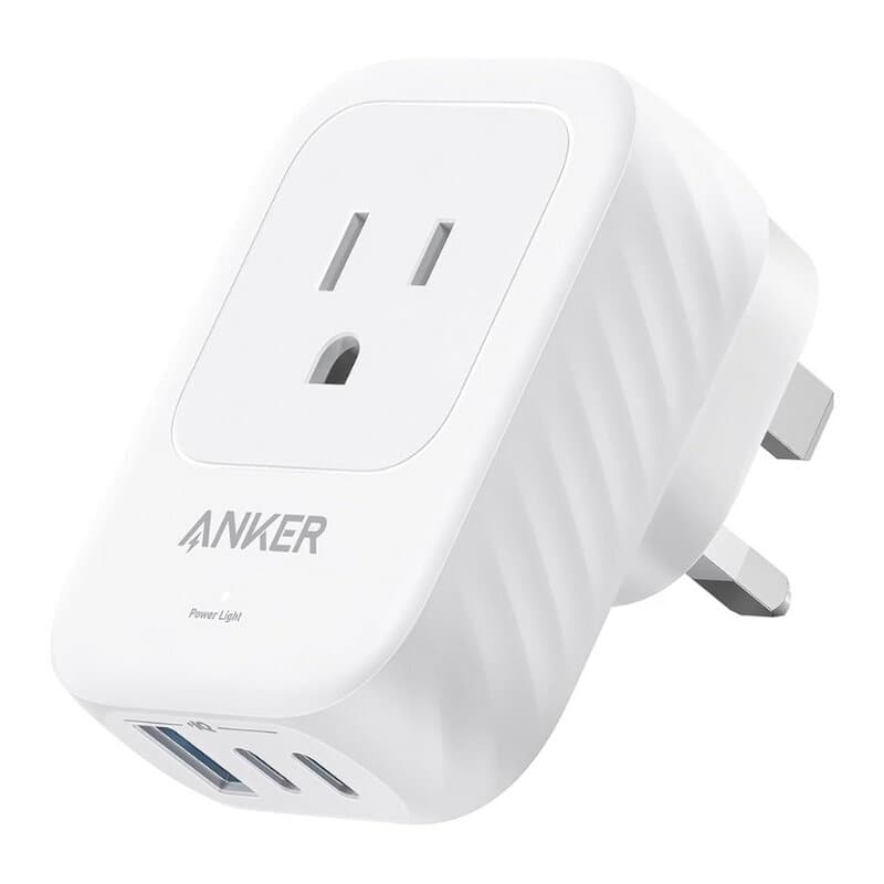 Anker Travel Adapter 5-in-1 - A92A2221 (White)