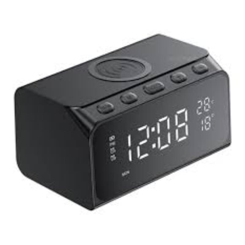 Havit Wireless Charger with Clock - W3041 (Black)