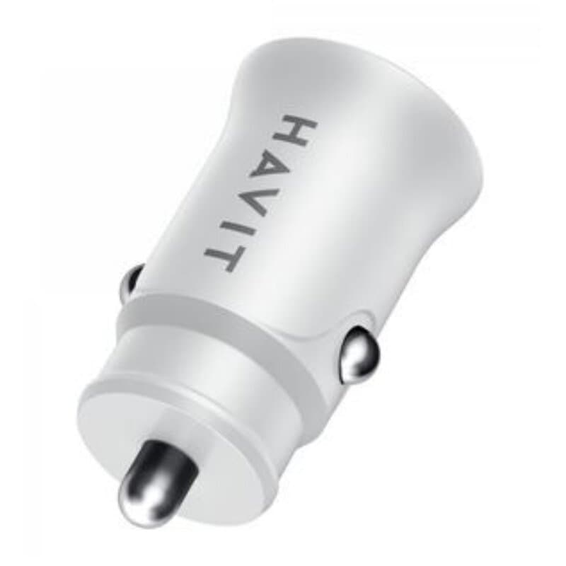 Havit Car Charger - CC2022 (White)