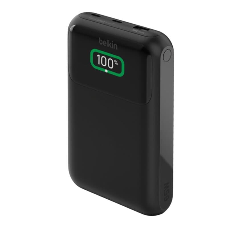 Belkin BoostCharge Pro 3-Port Laptop Power Bank 20K - BPB020btBK (Black)