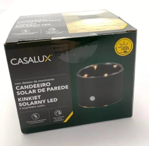 CASALUX LED SOLAR WALL LAMP 2