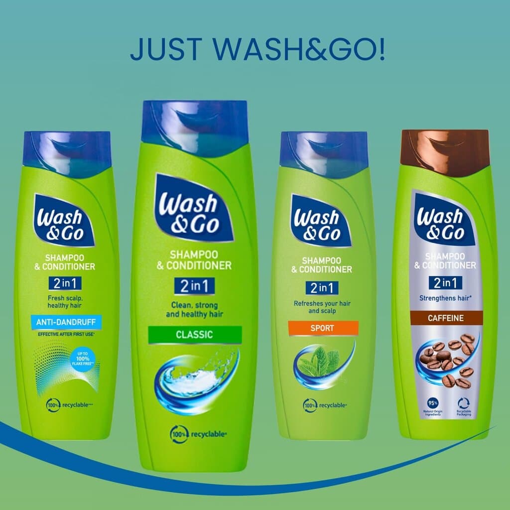 Wash & Go Classic 2 in 1 Shampoo & Conditioner 5