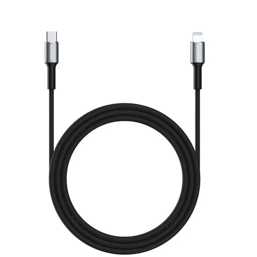 RockRose USB-C to Lightning Cable - RRCS16CL (Black)