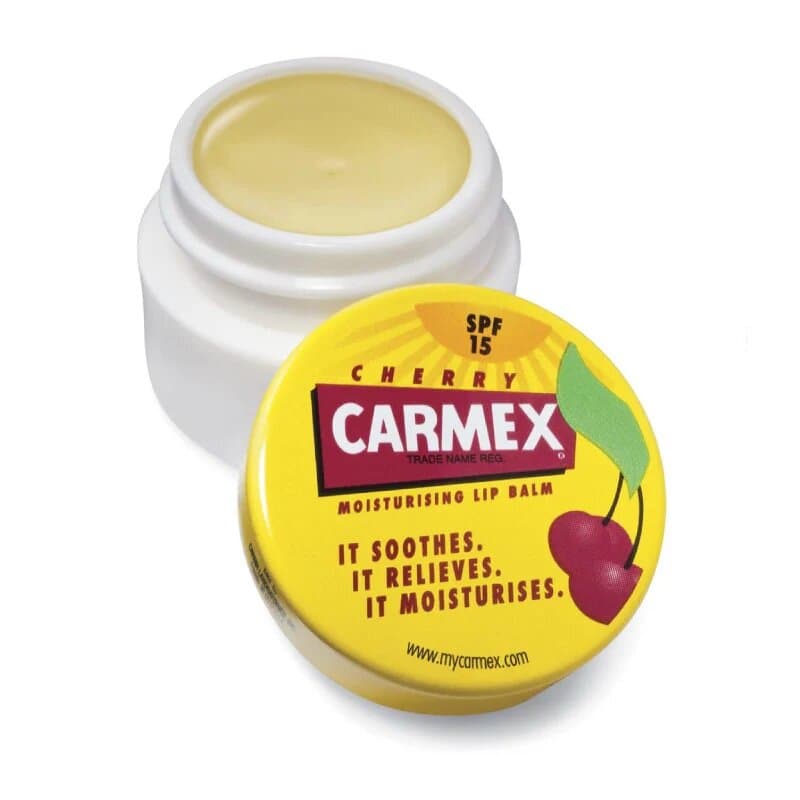 Carmex Cherry Moisturising Lip Balm SPF 15 (Pot)