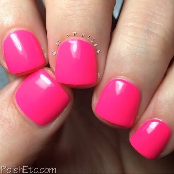 Technic Gloss Nail Varnish (Shade Flamingo) 2