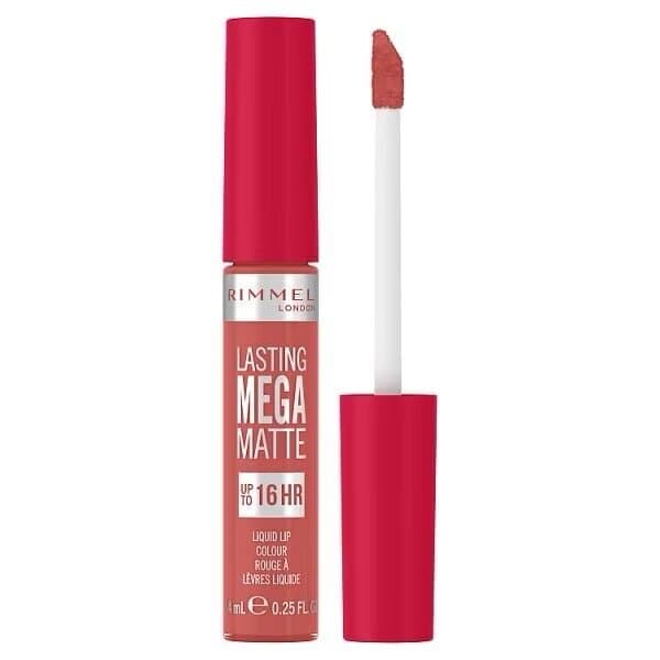 Rimmel London Lasting Mega Matte Liquid Lipstick – 600 Coral Sass