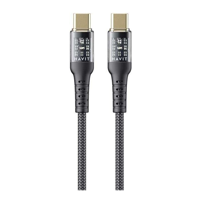 Havit USB-C to USB-C Cable - CB6240 (Black) 1