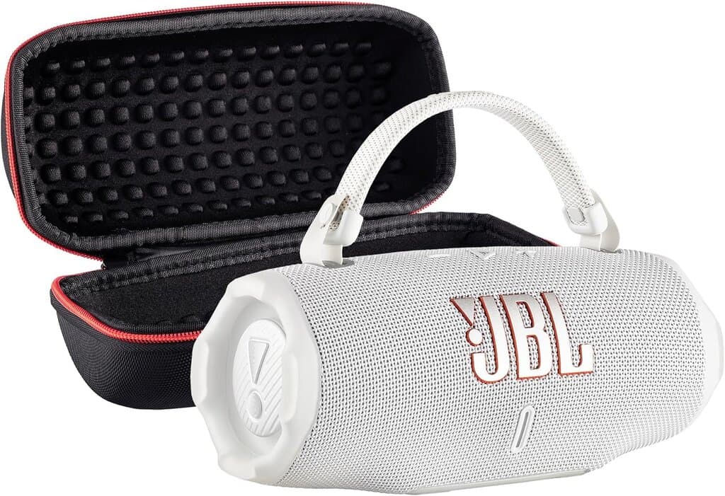 JBL Charge 6 Portable Waterproof Bluetooth Speaker - JBLCHARGE6WHT (White) 2