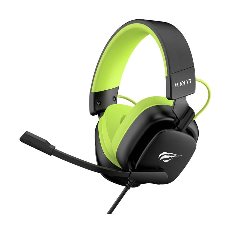Havit Wired Gaming Headphone - H2048U (Black+Green)