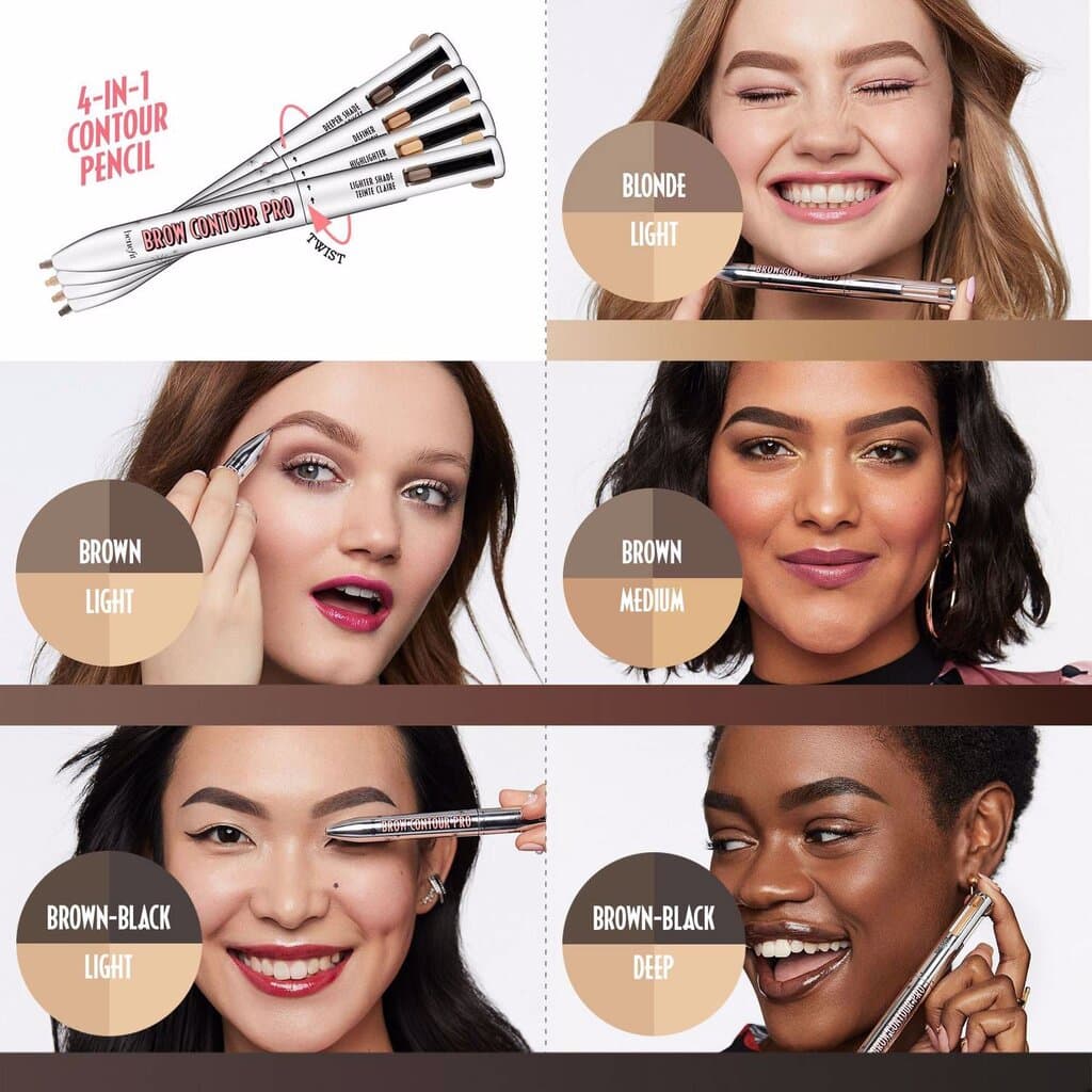 Brow Contour Pro Brown Black - Light 3