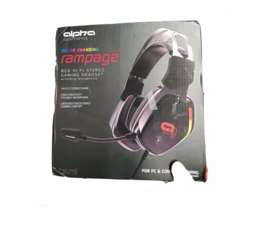 Color Changing Rampage Gaming Headset 2