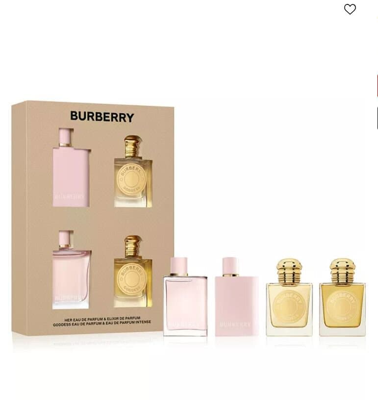 Burberry 4-Pc. Her & Goddess Fragrance Festive Gift Set
