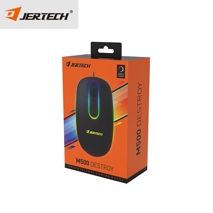 Jertech M500 Custom Gaming Mouse (Black) 2