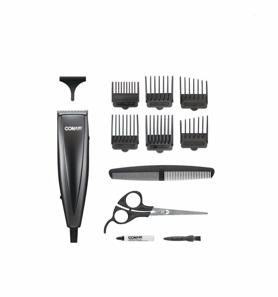 CONAIR Simple Cut 12-Piece Haircut Kit HC108RGB 3