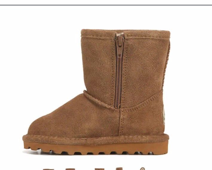 Kids' Elle Zip Short Water Resistant Boot Toddler 3