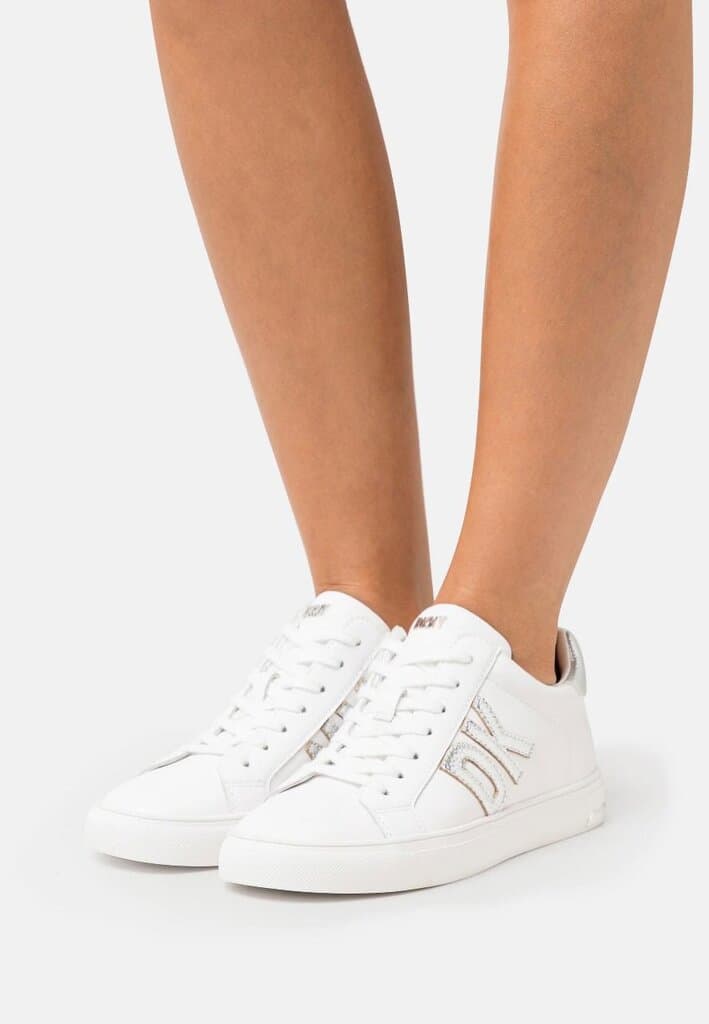 DKNY ABENI LACE UP Trainers Sneaker  /8M 2