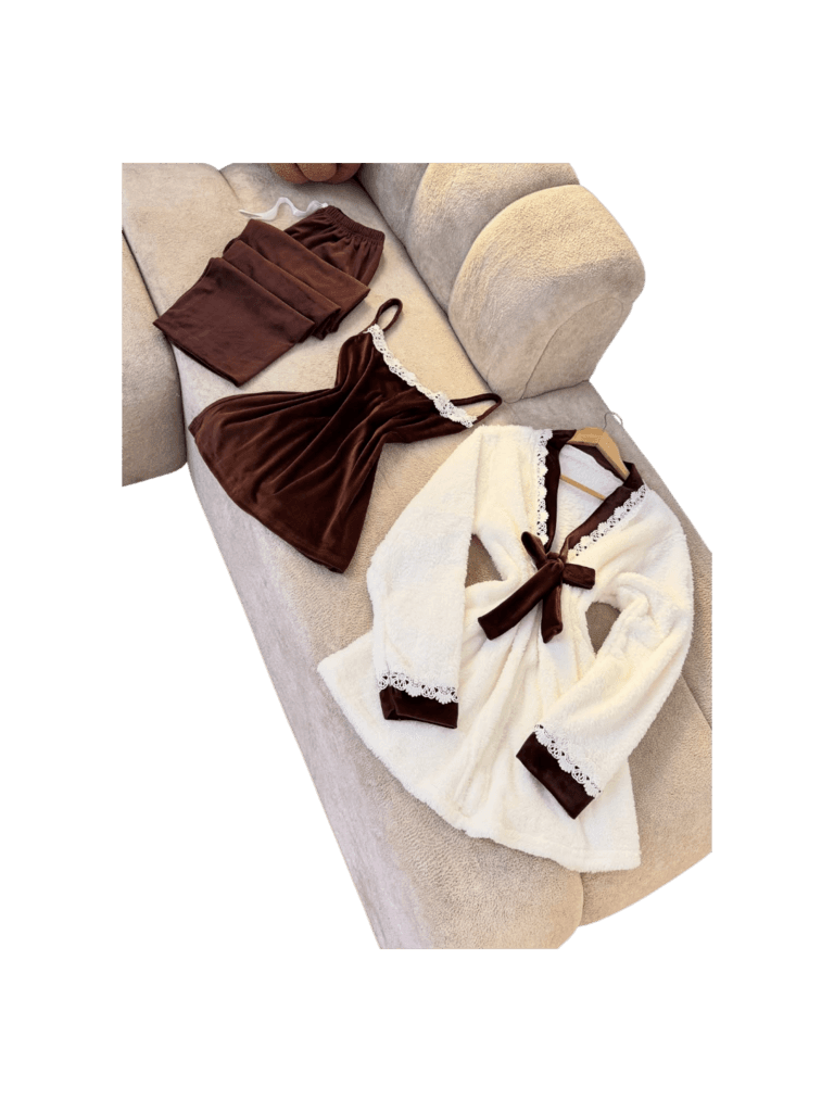 3-Piece Fur Tracksuit – Code H30