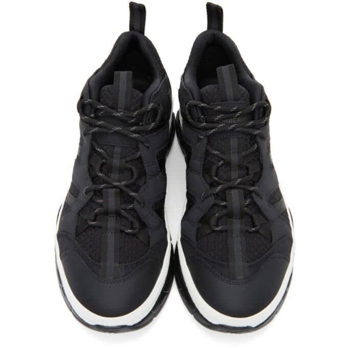 Mesh and Nubuck Union Sneakers 2