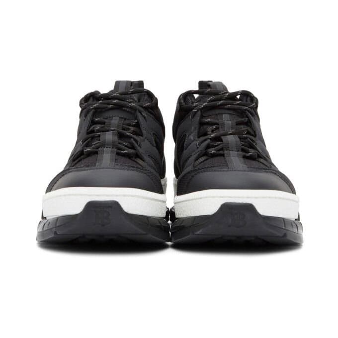 Mesh and Nubuck Union Sneakers 4