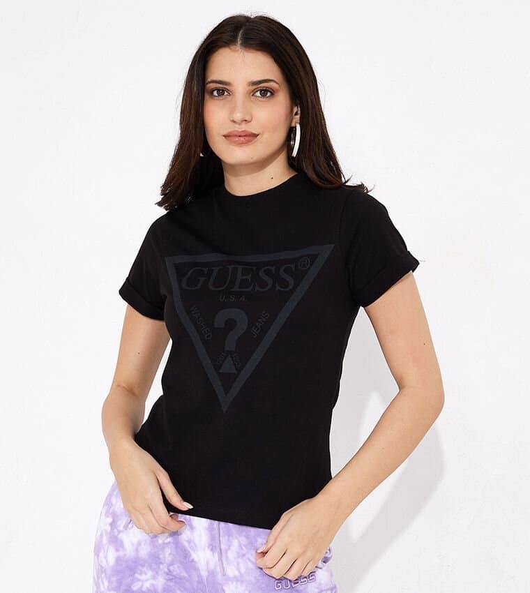 GUESS LOGO WOMEN T-SHIRT/XL