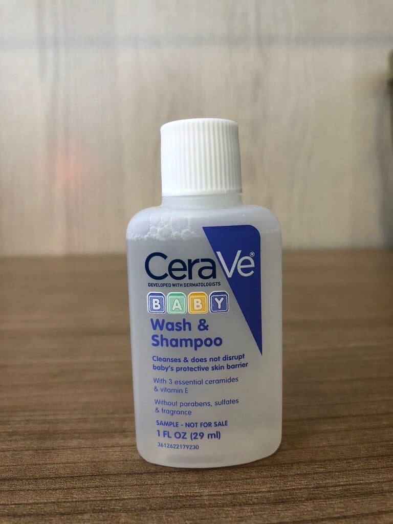 cerave baby wash shampoo 29ml 2
