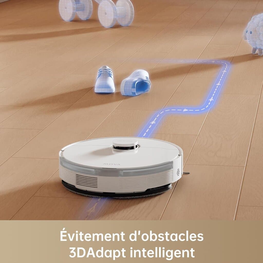 MOVA S10 Robotic Vacuum Cleaner - White 5