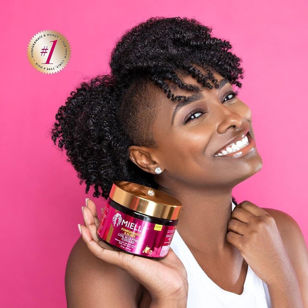 Mielle  Organics Pomegranate & Honey Sculpting Custard, 3