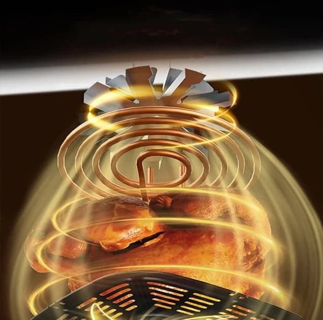 SOKANY Healthy Air Fryer - SK-10099 (Silver) 5