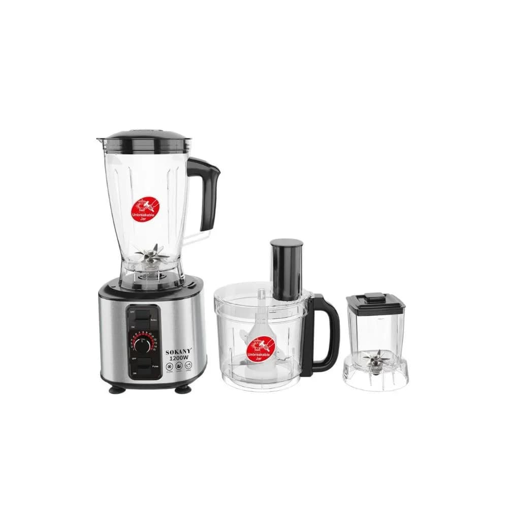 SOKANY Multi-Purpose Blender - SK-111 (Gray)
