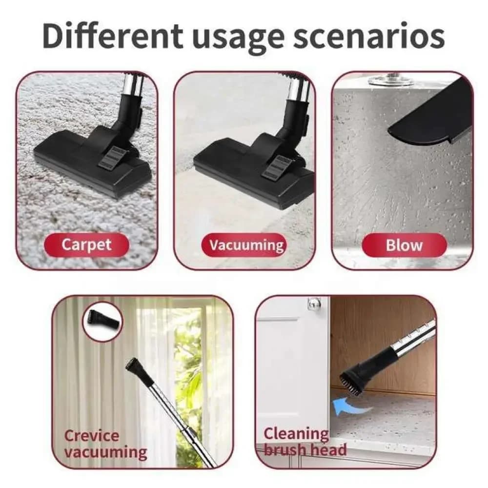 SOKANY Dry Vacuum Cleaner 21L - SK-13006(Burgundy) 2