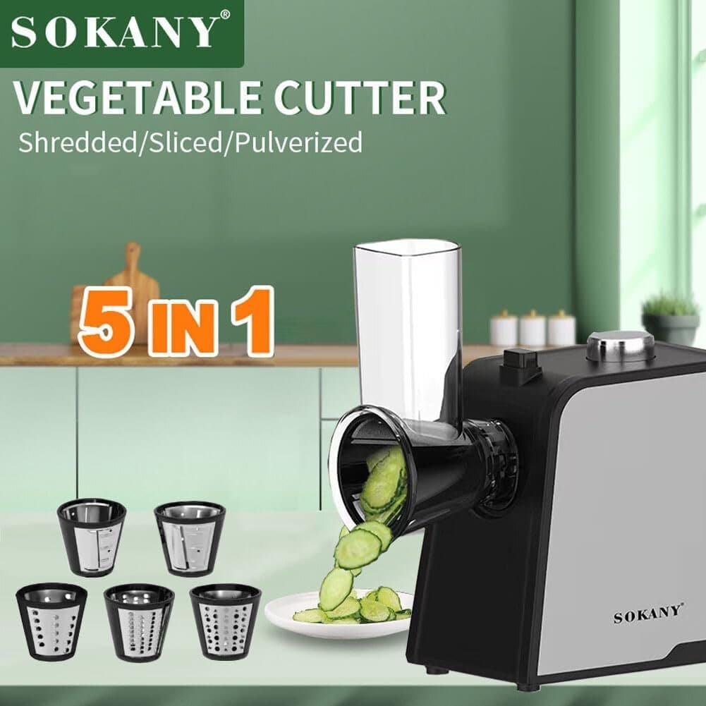 SOKANY Vegetable Cutter - SK-06018 (Black) 2