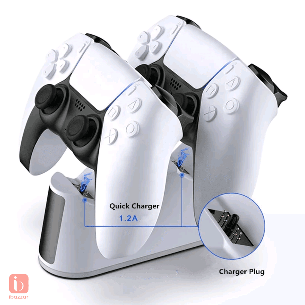 PS5 Controller Dock Charger 3