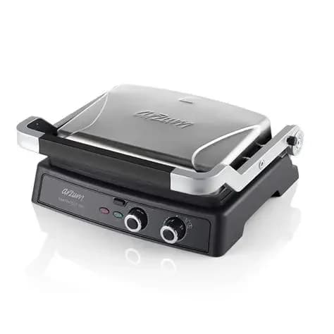 Arzum Metalium Grill and Sandwich Maker - AR2022IN (Silver)