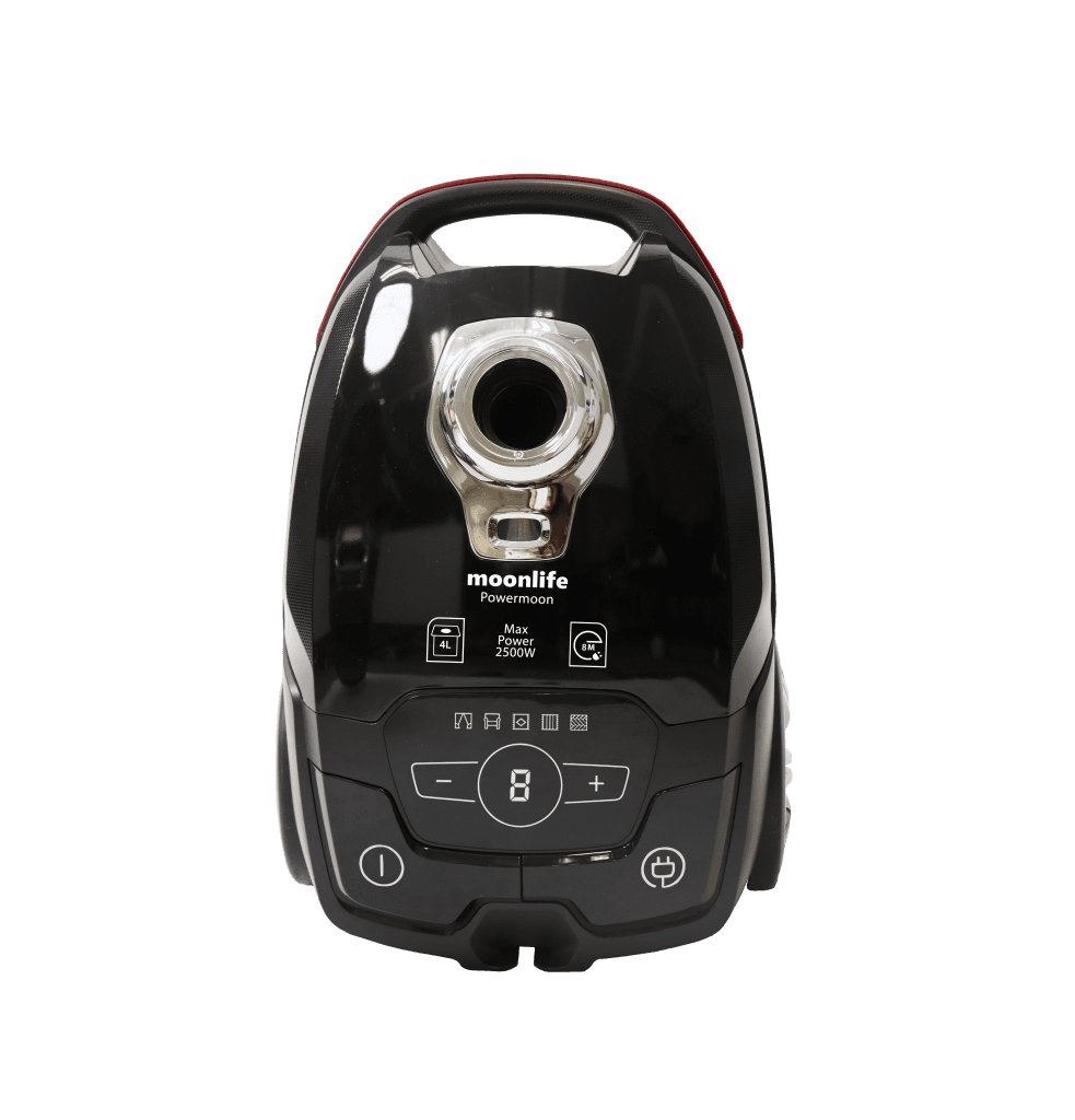 Moonlife Vacuum Cleaner with Bag - MF111B (Black)