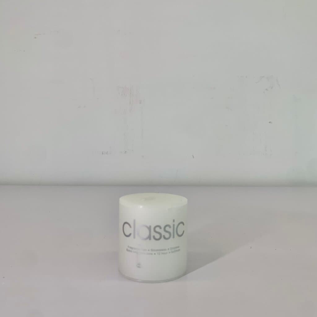Classic Candle - White (XS) 2