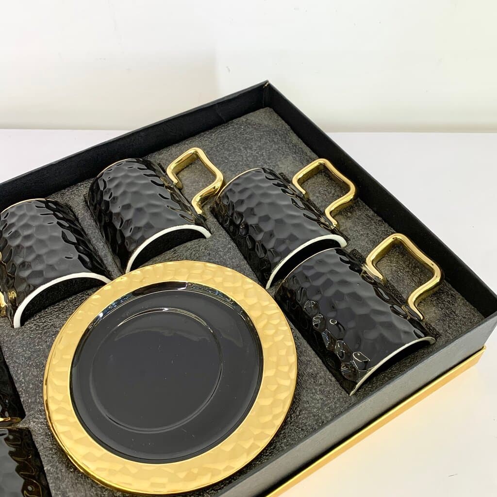 Coffee Cup Set - C-8006 - Black (M) 3
